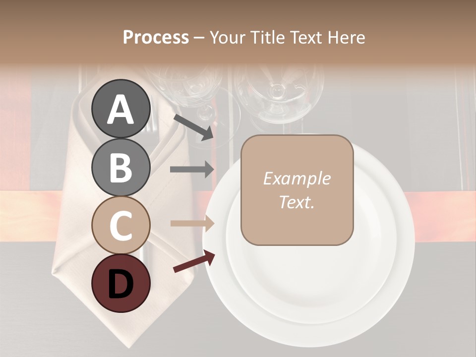 Knife Unique Cutlery PowerPoint Template