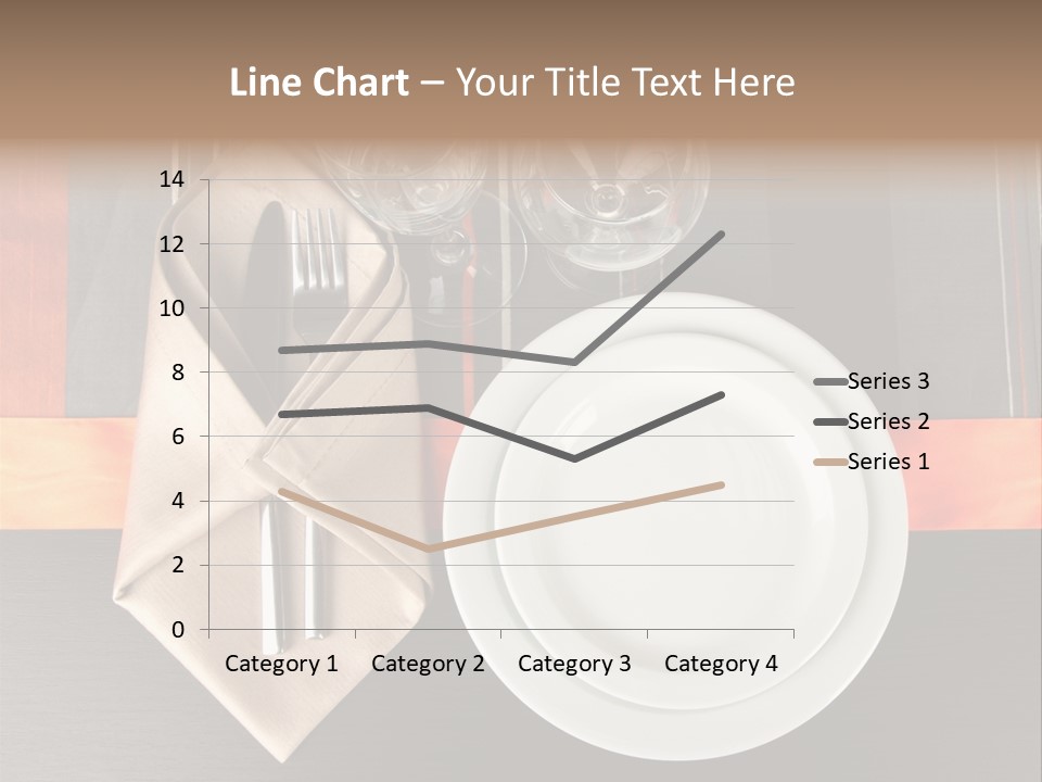Knife Unique Cutlery PowerPoint Template