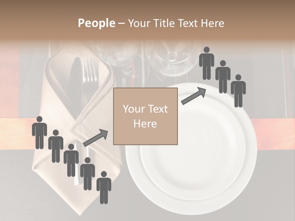 Knife Unique Cutlery PowerPoint Template