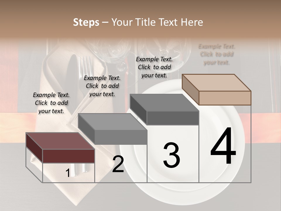 Knife Unique Cutlery PowerPoint Template