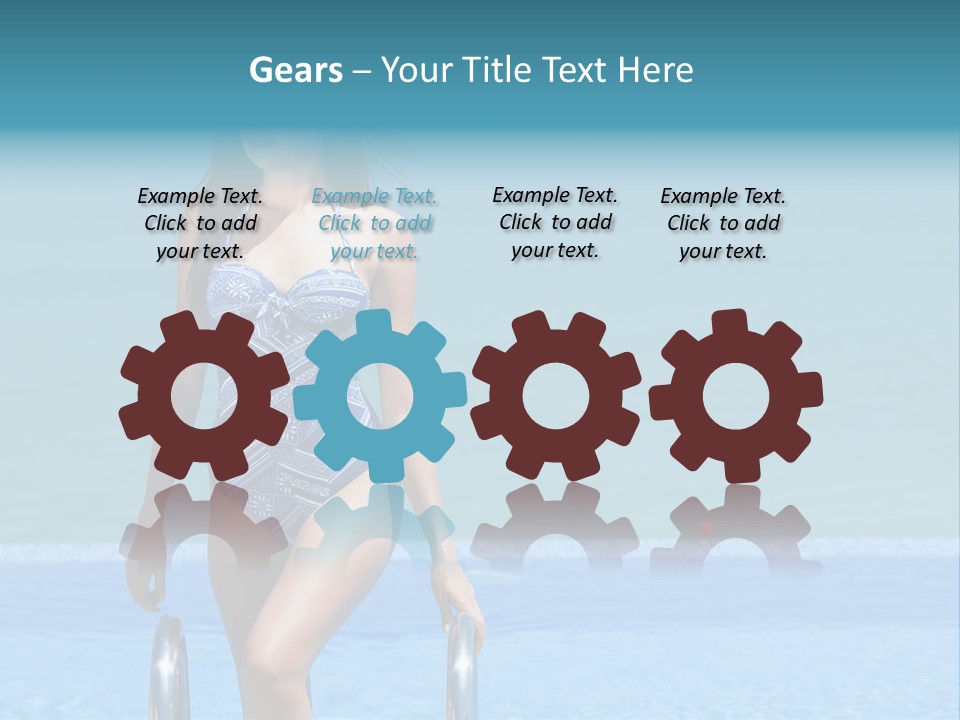 Relaxation Happy Young PowerPoint Template