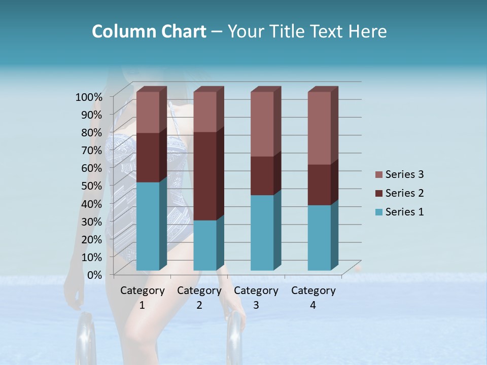 Relaxation Happy Young PowerPoint Template