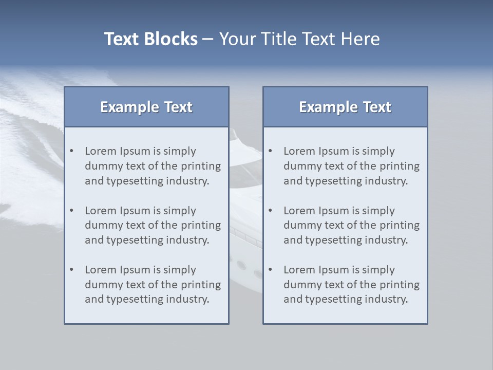 Offshore Engine Concept PowerPoint Template