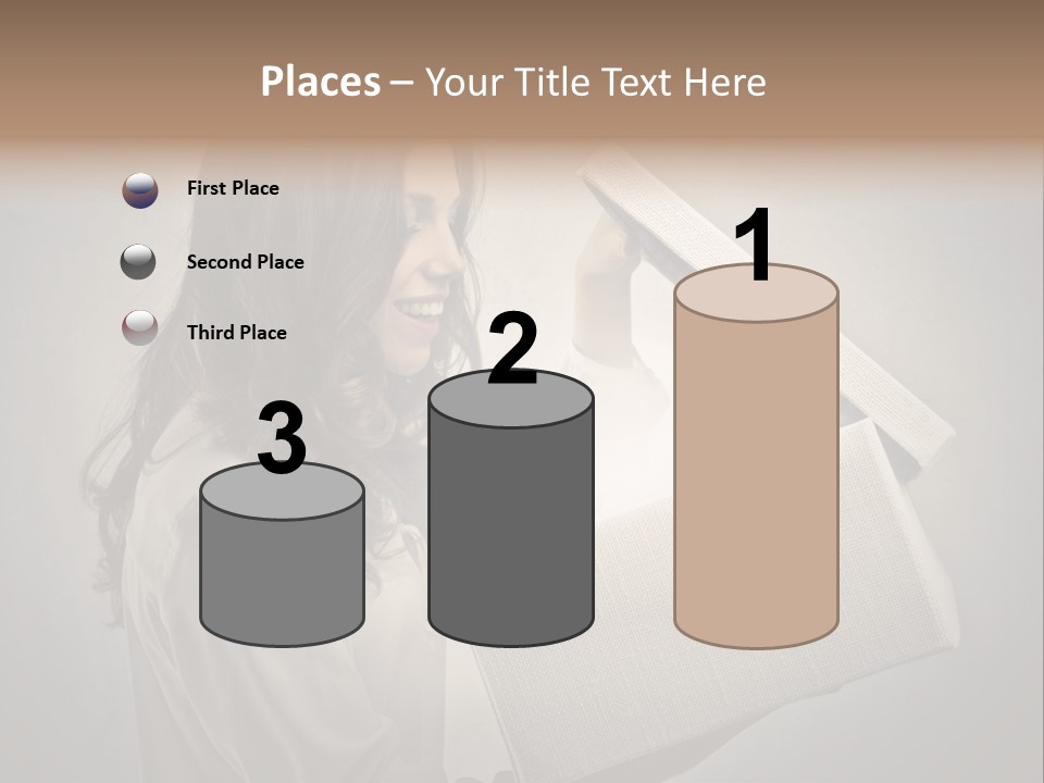 Woman Magic Surprise PowerPoint Template