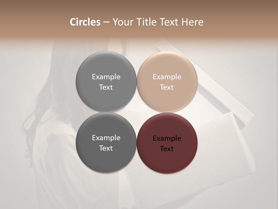 Woman Magic Surprise PowerPoint Template