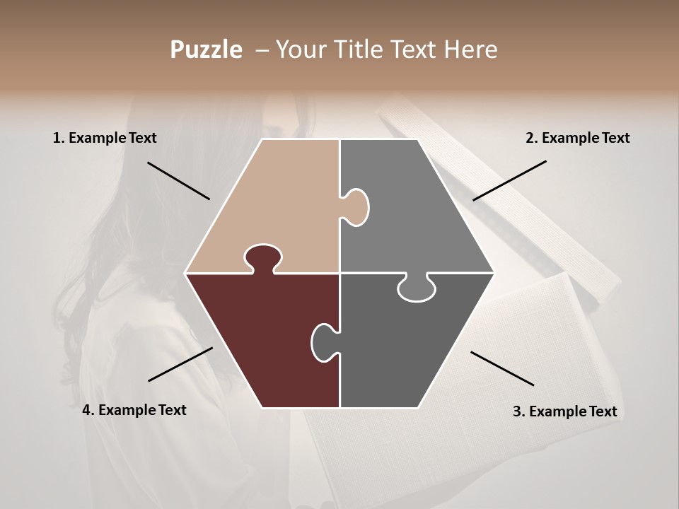 Woman Magic Surprise PowerPoint Template