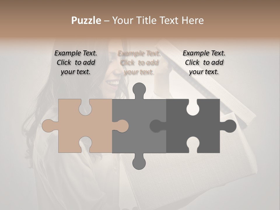 Woman Magic Surprise PowerPoint Template