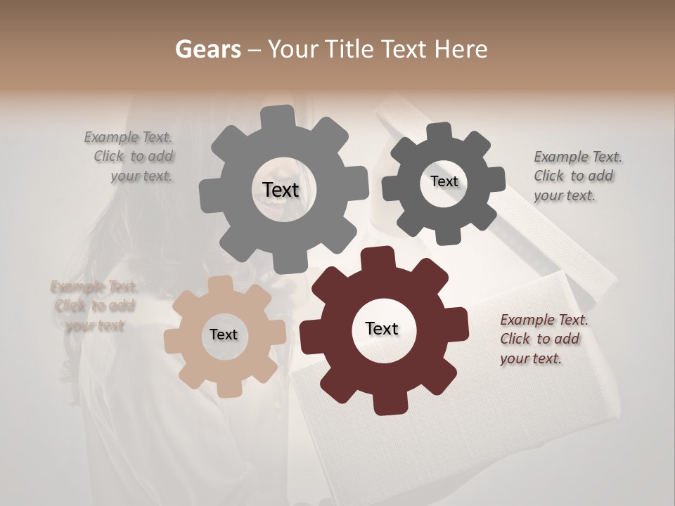 Woman Magic Surprise PowerPoint Template