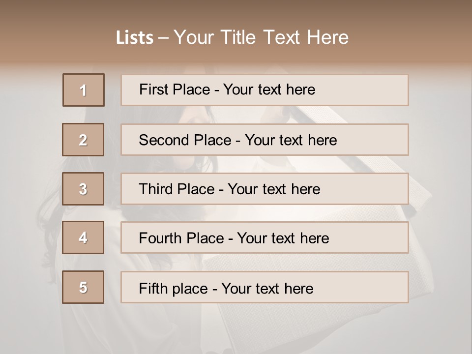 Woman Magic Surprise PowerPoint Template