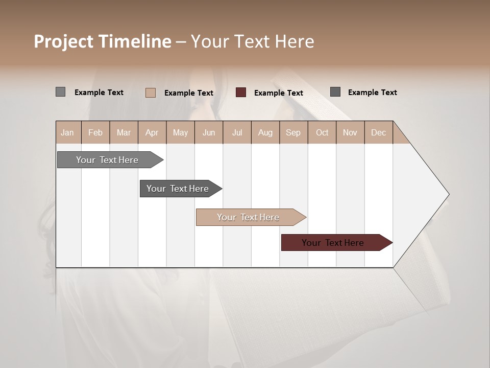 Woman Magic Surprise PowerPoint Template