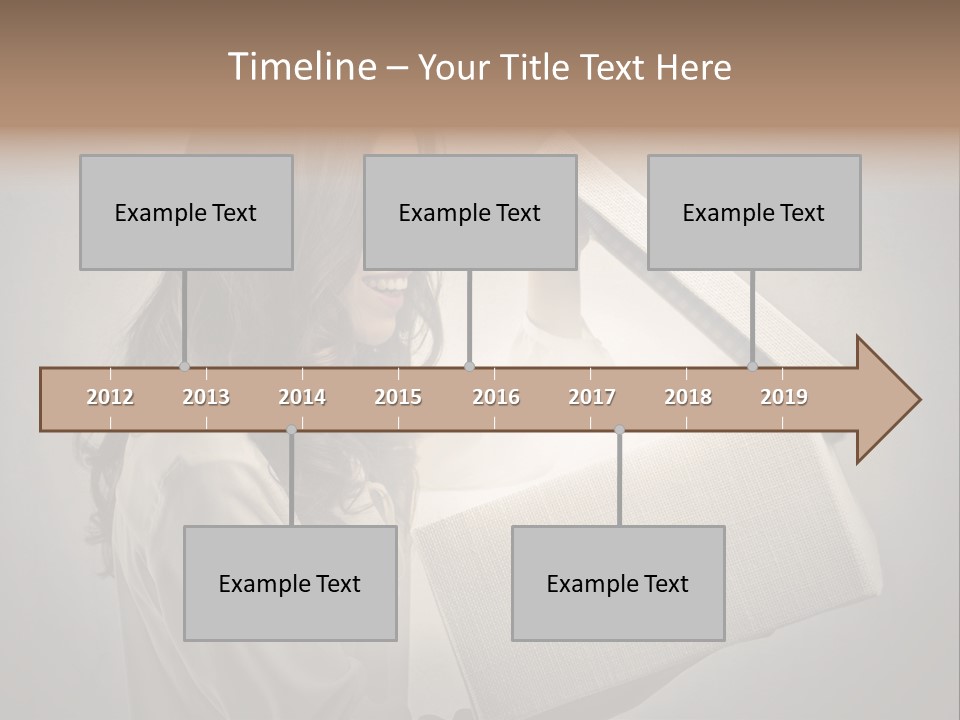 Woman Magic Surprise PowerPoint Template