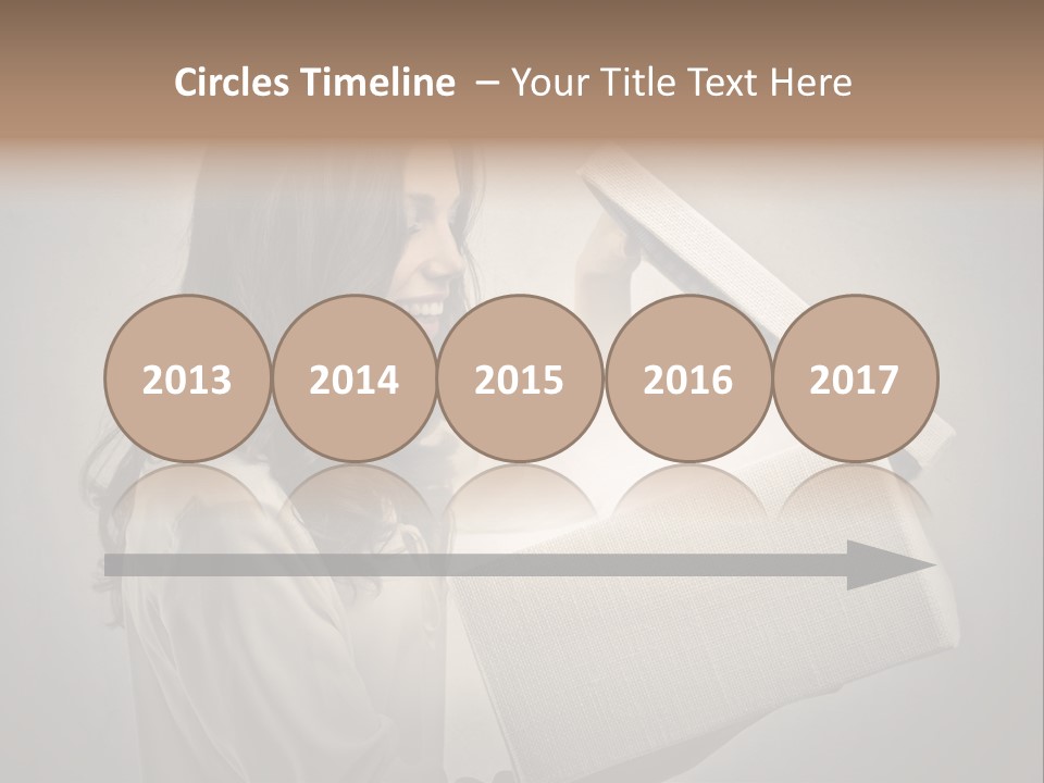 Woman Magic Surprise PowerPoint Template