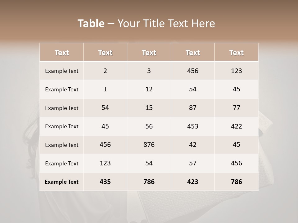 Woman Magic Surprise PowerPoint Template