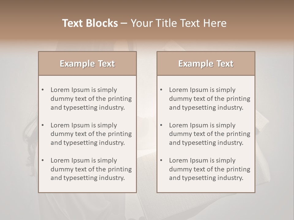 Woman Magic Surprise PowerPoint Template