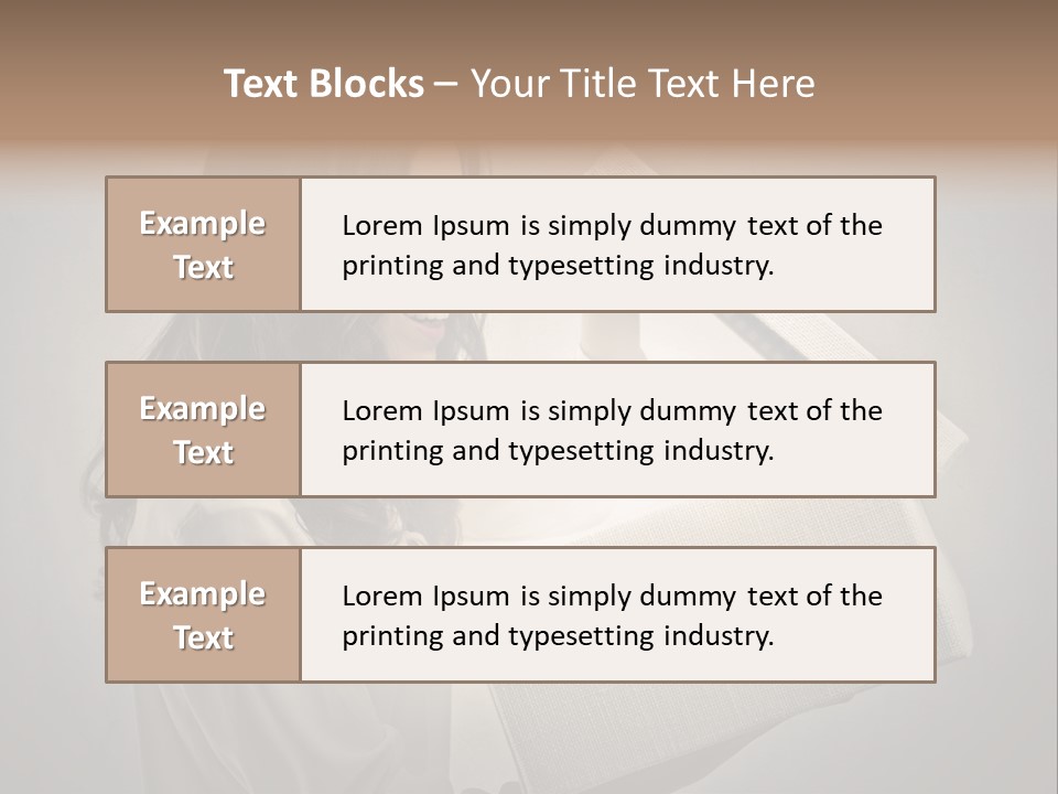 Woman Magic Surprise PowerPoint Template