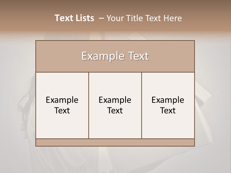 Woman Magic Surprise PowerPoint Template