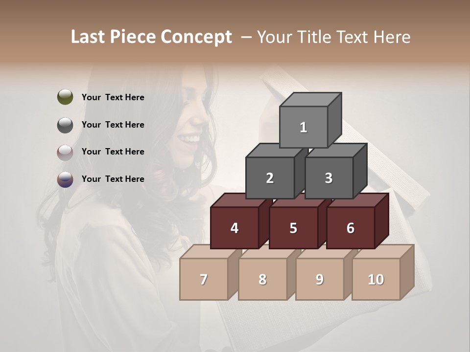 Woman Magic Surprise PowerPoint Template