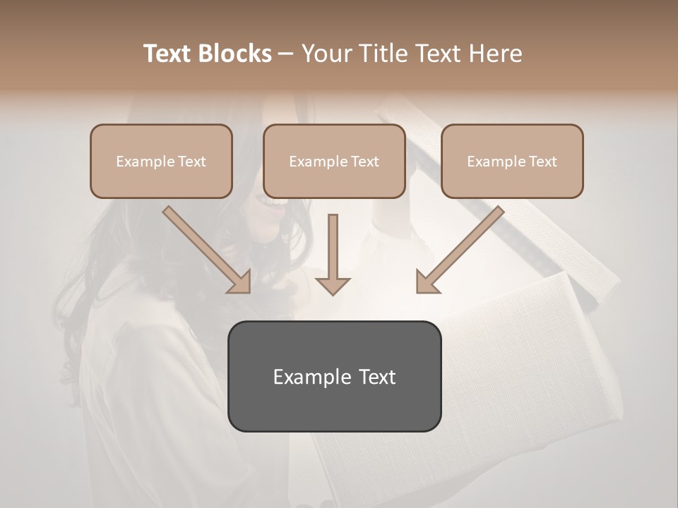 Woman Magic Surprise PowerPoint Template