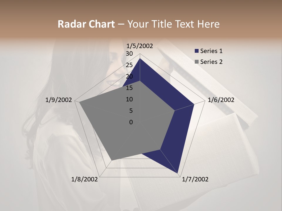 Woman Magic Surprise PowerPoint Template