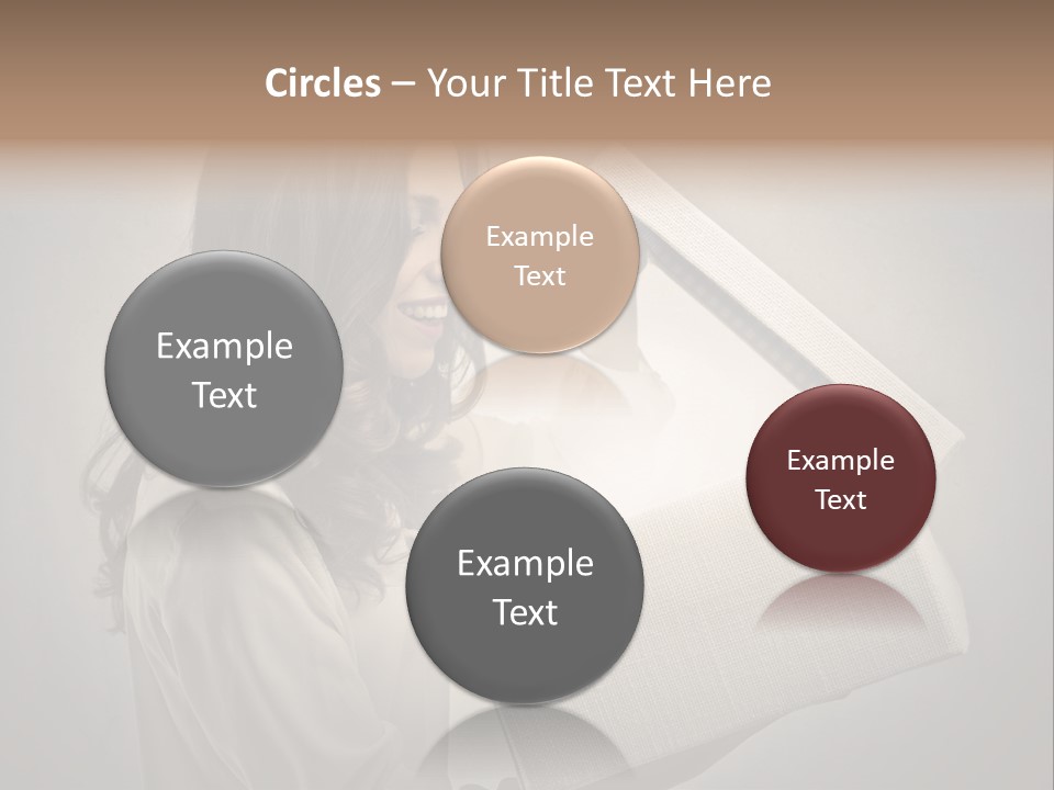 Woman Magic Surprise PowerPoint Template