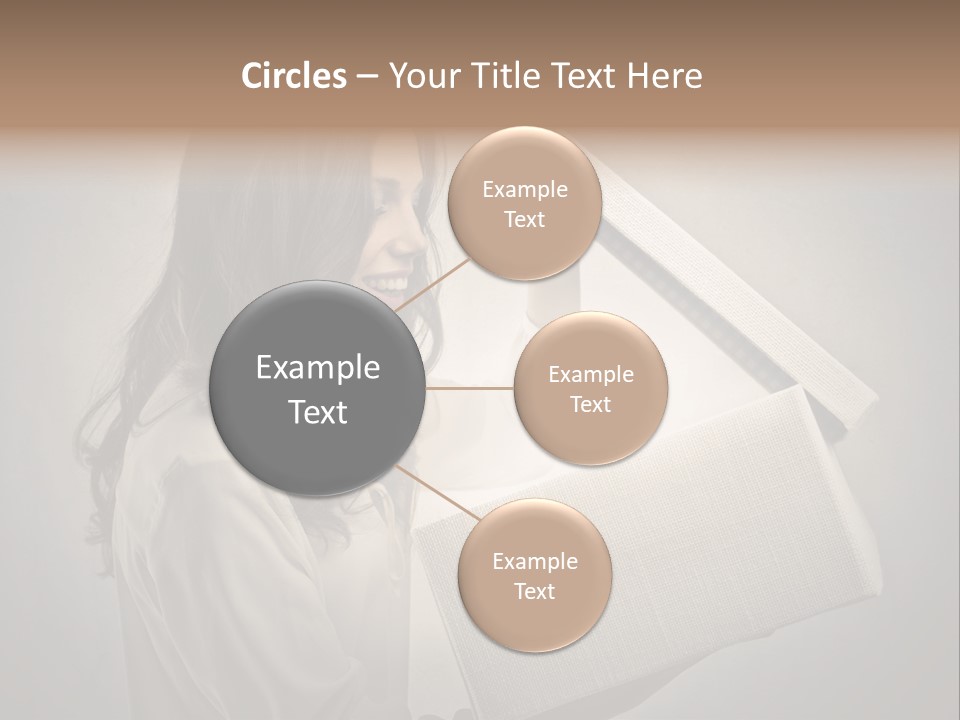 Woman Magic Surprise PowerPoint Template