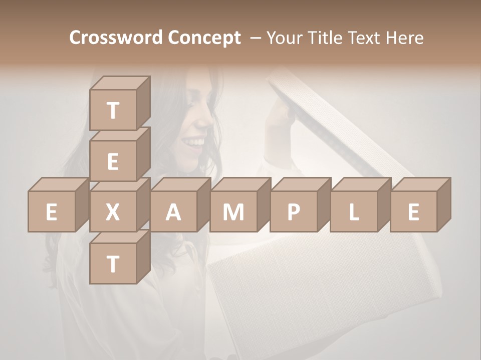 Woman Magic Surprise PowerPoint Template