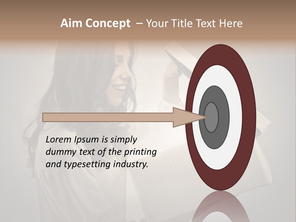 Woman Magic Surprise PowerPoint Template