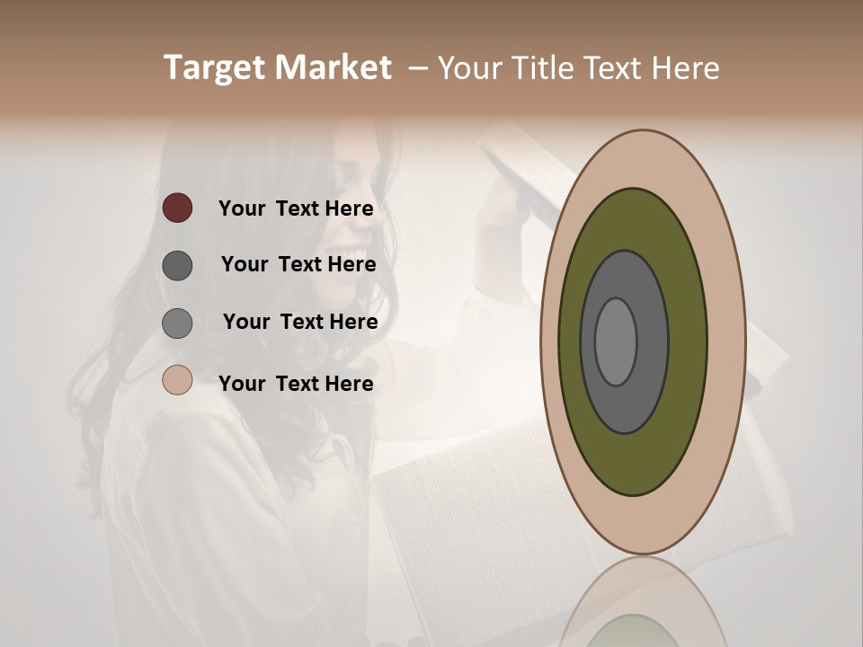 Woman Magic Surprise PowerPoint Template