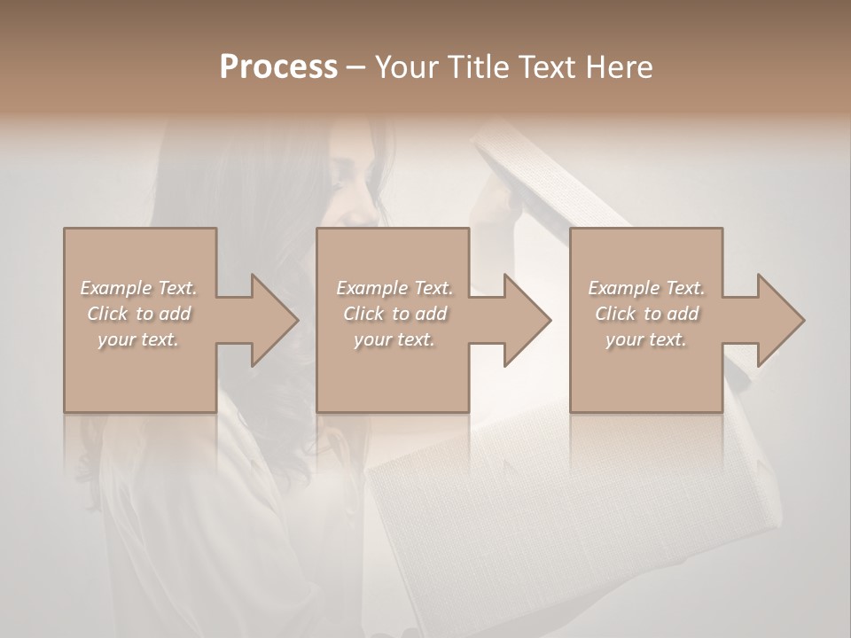 Woman Magic Surprise PowerPoint Template