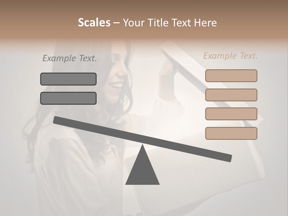 Woman Magic Surprise PowerPoint Template