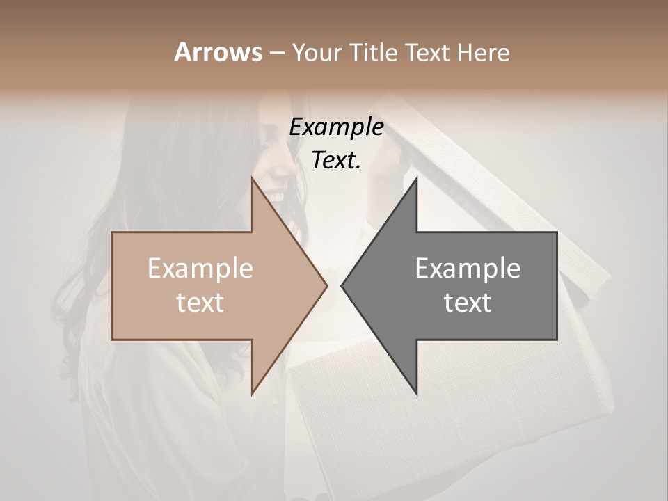 Woman Magic Surprise PowerPoint Template