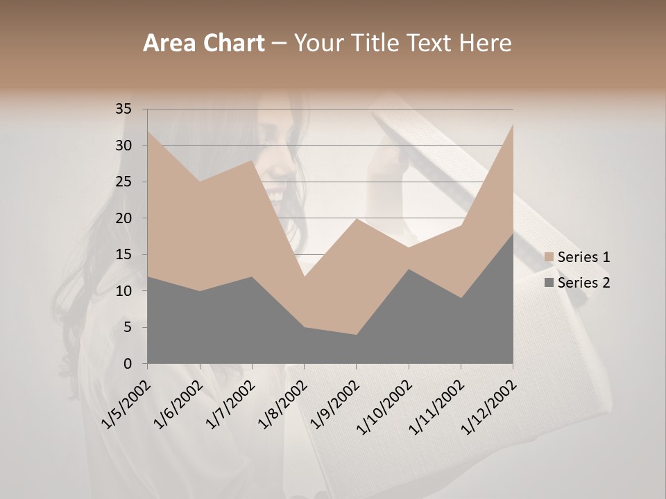 Woman Magic Surprise PowerPoint Template