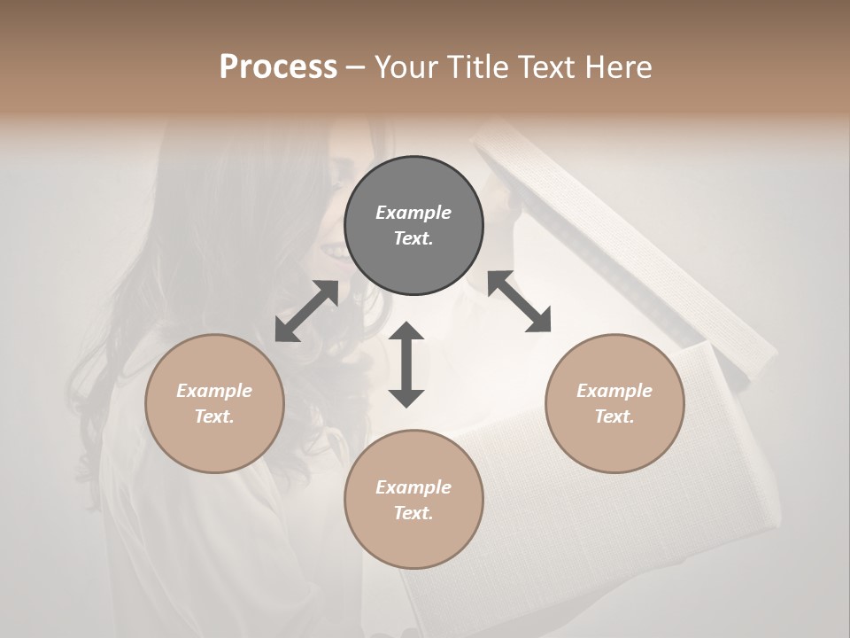 Woman Magic Surprise PowerPoint Template