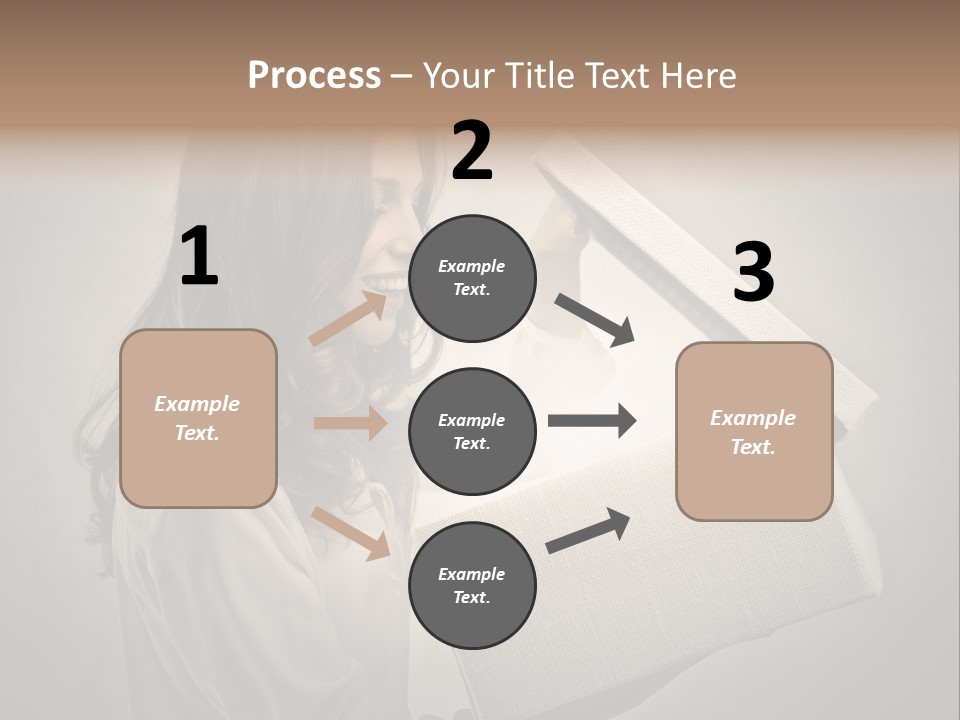 Woman Magic Surprise PowerPoint Template