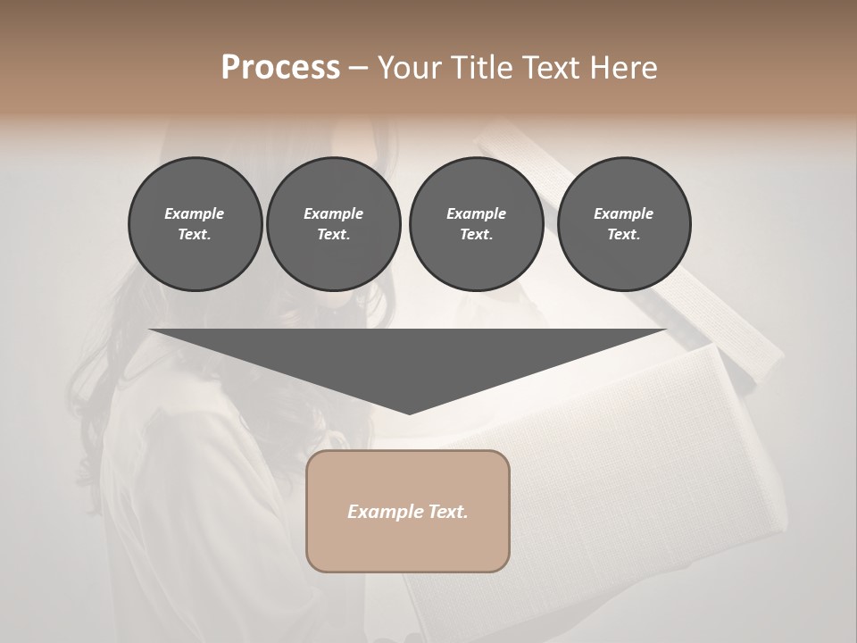 Woman Magic Surprise PowerPoint Template