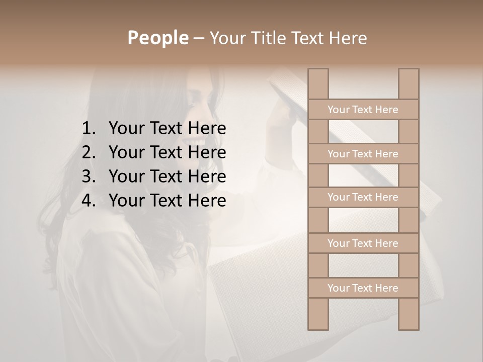 Woman Magic Surprise PowerPoint Template