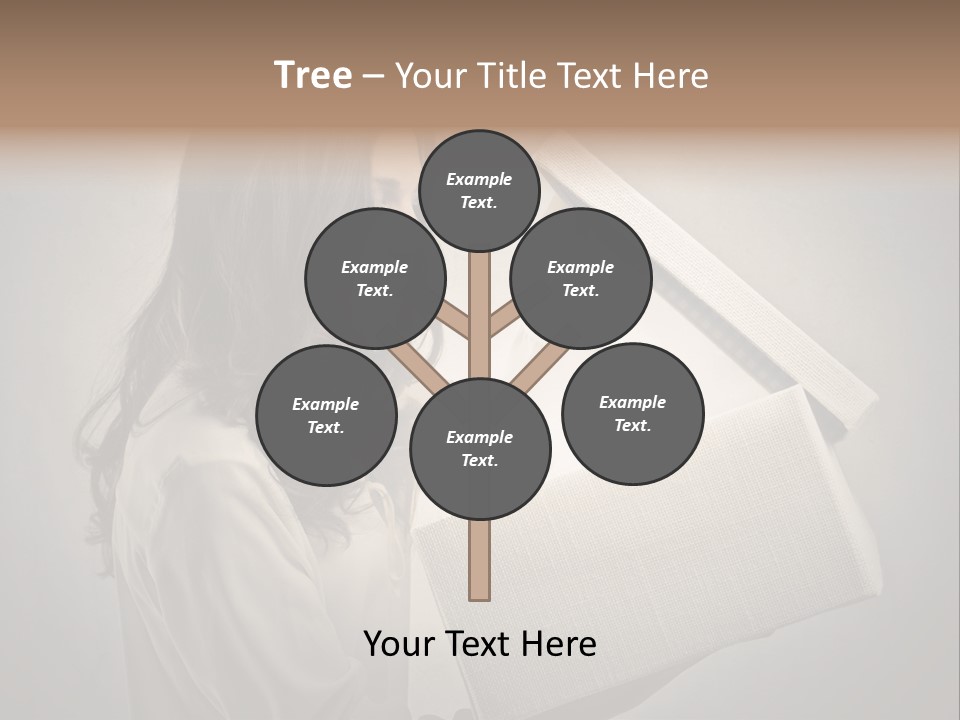 Woman Magic Surprise PowerPoint Template