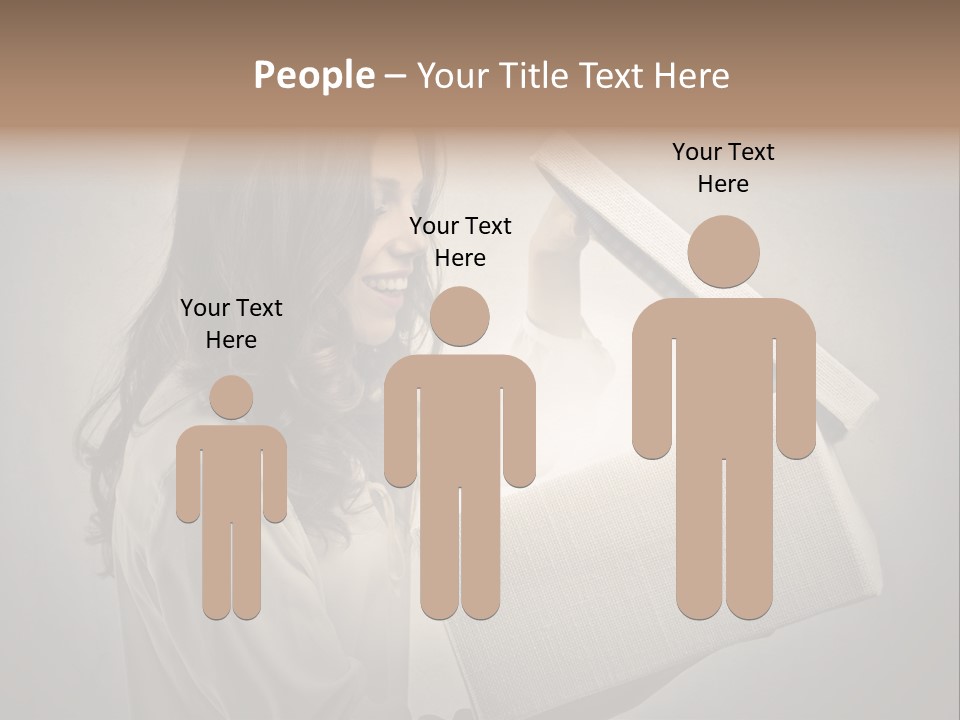 Woman Magic Surprise PowerPoint Template