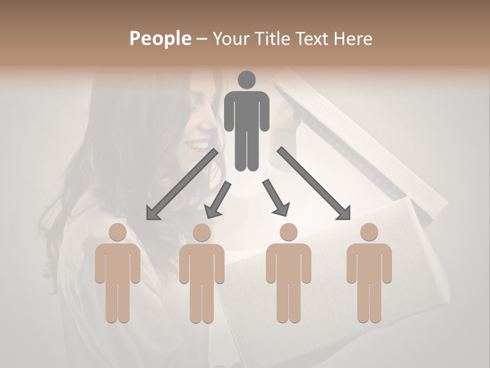 Woman Magic Surprise PowerPoint Template