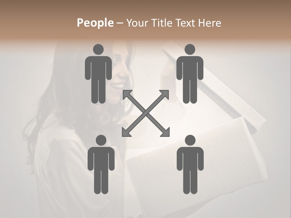 Woman Magic Surprise PowerPoint Template