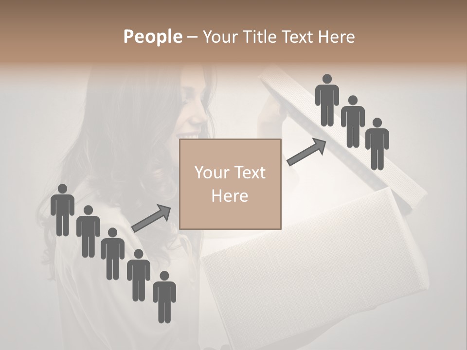 Woman Magic Surprise PowerPoint Template