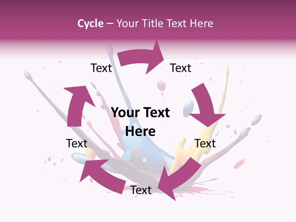 Pigment Place Ink PowerPoint Template