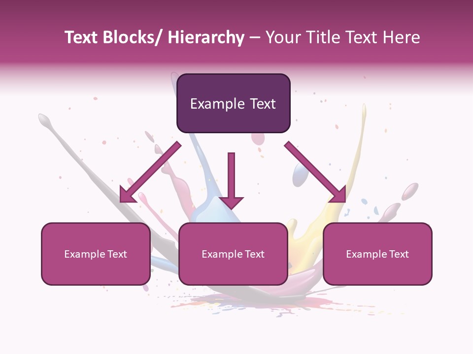 Pigment Place Ink PowerPoint Template