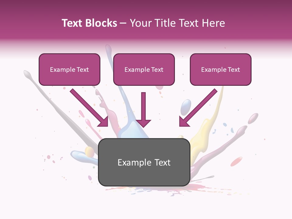 Pigment Place Ink PowerPoint Template