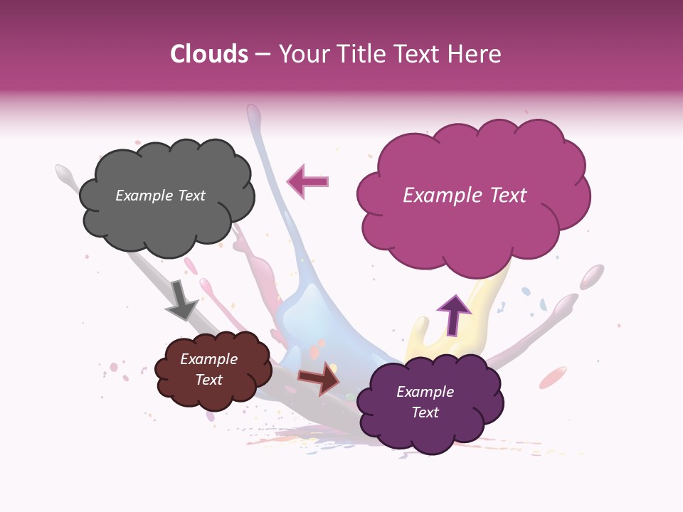 Pigment Place Ink PowerPoint Template