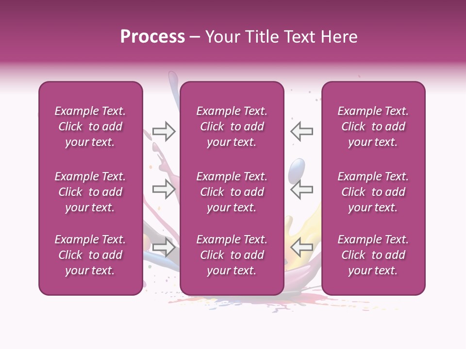 Pigment Place Ink PowerPoint Template