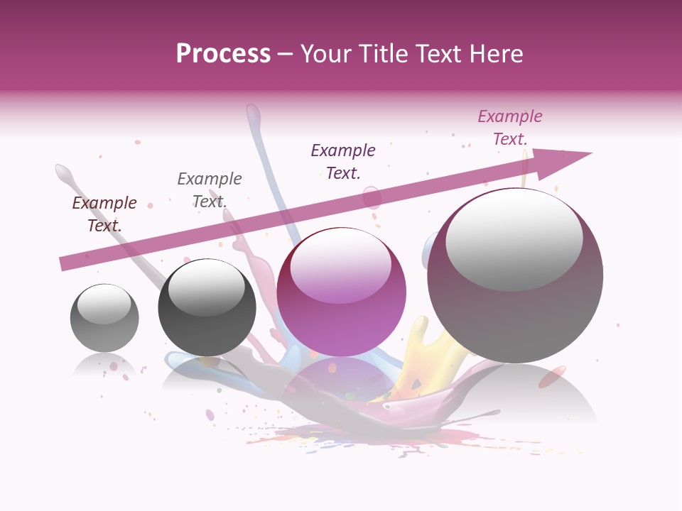 Pigment Place Ink PowerPoint Template
