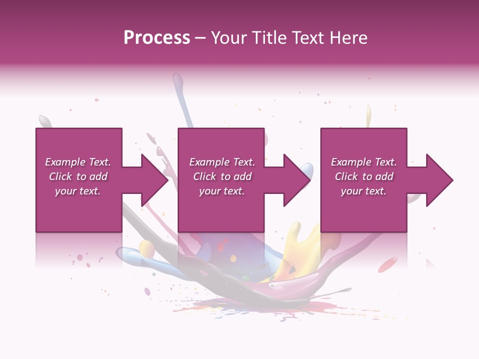 Pigment Place Ink PowerPoint Template