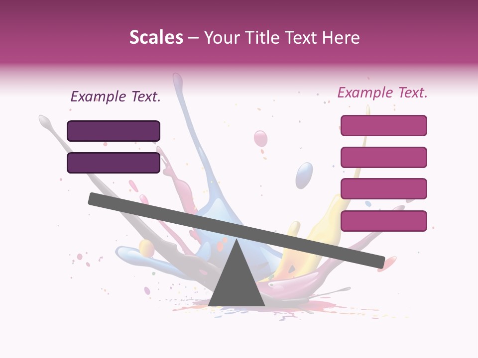 Pigment Place Ink PowerPoint Template