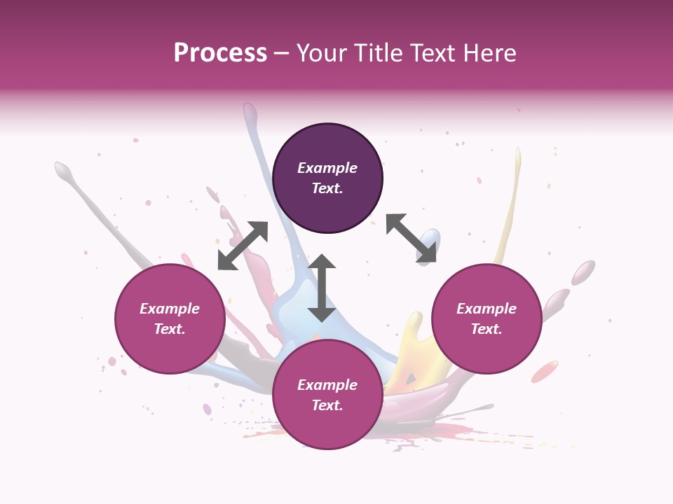 Pigment Place Ink PowerPoint Template